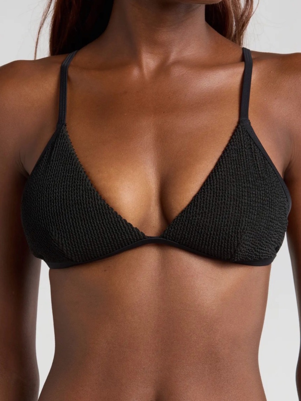 NWT Good American Always Fit Bikini Top
